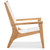Harbor High back Chat Chair - Side View