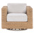 Somerset Swivel Glider Club Chair - Front View