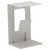 Couture Jardin Magazine Side Table - Light Gray