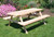 4-foot-cedar-table-with-attached-benches-specify-for-free-2-umbrella-hole