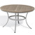 oxford-garden-travira-48in-round-tekwood-top-aluminum-frame-dining-table