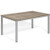 oxford-garden-travira-63in-rectangular-tekwood-top-aluminum-frame-dining-table