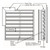Square/Rectangle Gable Vent Line Drawing