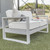 Berlin Gardens Resin Nordic Loveseat - Fog and Rumba Canvas Cushions