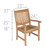 Royal Teak Compass Chair Dimensions