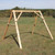 Cedar Log Swing Set - A Frame Image