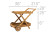 Royal Teak Tray Cart Dimensions
