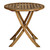 Three Birds Teak Cambridge Folding Bistro Table