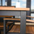 Three Birds Soho 72" Dining Table - Corner Detail