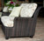 Woodard Wicker Aruba Lounge Chair - Side View