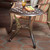 Woodard Casa Aluminum Round Side Table On Location