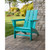 POLYWOOD&reg; Modern Straight Back Adirondack Chair