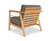 Hi Teak Aalto Arm Chair - Back View