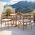 Oxford Garden Lido Teak 4 Seat Dining Set