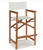 Hi Teak Directors Counter Height Chair Front