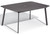 Oxford Garden 63" Rectangular Eiland Umbrella Dining Table