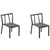 Oxford Garden Markoe Stackable Dining Side Chairs (Set of 2)