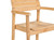 Hi Teak Modurn Stacking Armchair Close Up