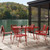 Woodard 6 Seat Wrought Iron Table Set