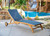 Hi Teak Pearl Reclining Chaise Lounger Life Style