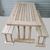 Log Cedar Dining Set with Backless Benches