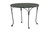 Woodard Furniture Wrought Iron Mesh Top Round End Table