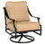 Woodard Furniture Aluminum Delphi Deep Seating Swivel Rocking Lounge Chair