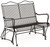 Woodard Furniture Tucson High Back Patio Loveseat Glider