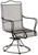 Woodard Furniture Tucson High Back Dining Swivel Rocking Dining Chair