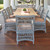 Lloyd Flanders Mackinac 8 Seat Dining Set - End View