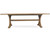 Lloyd Flanders 99" Teak Trestle Dining Table