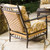 Lloyd Flanders Low Country Wicker Lounge Chair - Back View