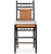 Lloyd Flanders Low Country Armless Bar Chair with optional Seat Pad