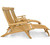 Regal Teak Set of 2 Steamer Chairs - Side View