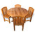 Regal Teak 4 Seat Dining Set