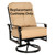 Woodard Furniture Aluminum Cortland Big Man's Swivel Rocking Lounge Chair Replacement Cushion