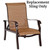 Woodard Furniture Cortland Sling Adjustable Lounge Chair Replacement Sling
