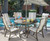 Woodard Furniture Cortland Aluminum Dining Set