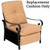 Woodard Furniture Aluminum Belden Recliner Replacement Cushion
