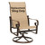 Woodard Furniture Belden Sling High Back Swivel Rocking Dining Armchair Replacement Sling