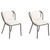 Oxford Garden Malti Dining Side Chair - Set of 2