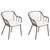 Oxford Garden Malti Dining Arm Chair - Set of 2