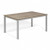 Oxford Garden Travira 63" Dining Table - Tekwood Vintage Finish