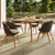 Oxford Garden Tulle 4 Seat Dining Set - Shadow color