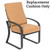 Woodard Furniture Aluminum Cayman Isle Dining Arm Chair Replacement Cushion
