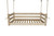 Homestead Pine Garden Hanging Twin Bed no mattress with rope