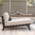 Berlin Gardens Hartley Chaise - Matte Black Finish