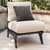 Berlin Gardens Hartley Club Chair - Matte Black Finish