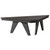 Berlin Gardens MGP Angled End Table - Matte Black Finish