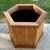 Heritage Octagonal Planter - Shown with liner inside